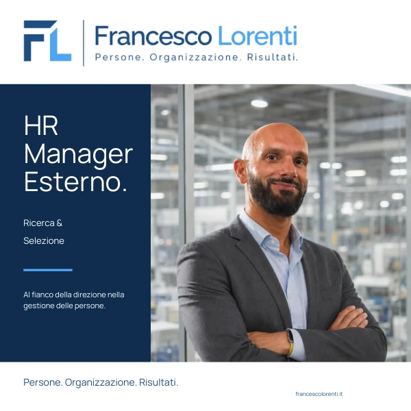 Copertina della brochure dei servizi di Francesco Lorenti