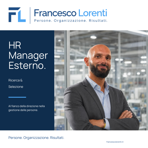 Copertina della brochure dei servizi di Francesco Lorenti